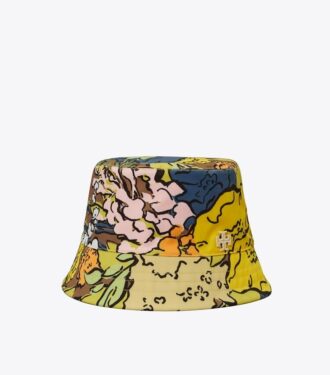 Cappello a secchiello stampato