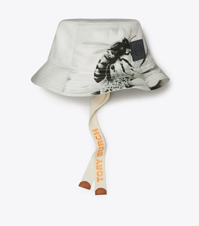 Cappello a secchiello stampato