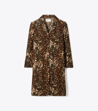 Cappotto in velluto di cotone