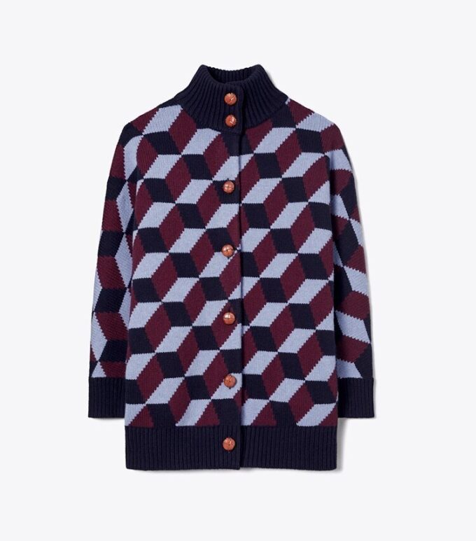 Cappotto maglione Chevron Cappotto maglione Chevron