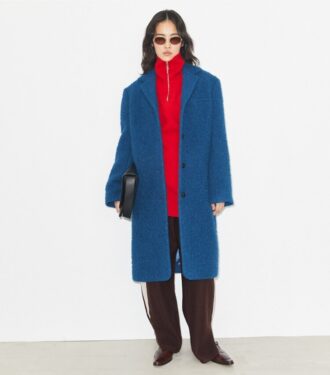 Cappotto oversize in lana