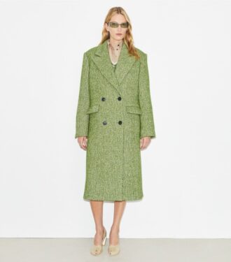 Cappotto oversize in twill