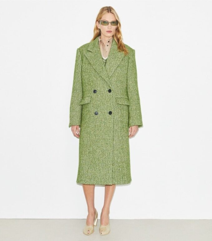 Cappotto oversize in twill Cappotto oversize in twill