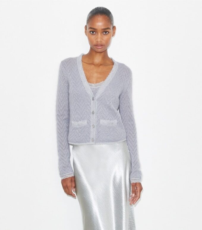 Cardigan in lana