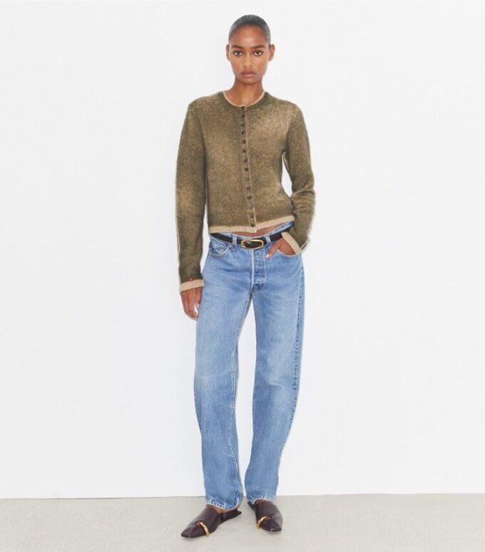 Cardigan in lana