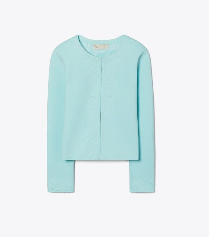 Cardigan Kendra con motivo in rilievo Cardigan Kendra con motivo in rilievo
