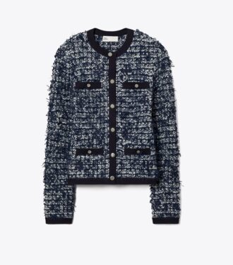 Cardigan Kendra in tweed