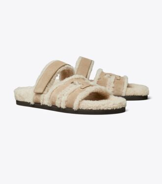 Ciabatte sportive Ines in shearling