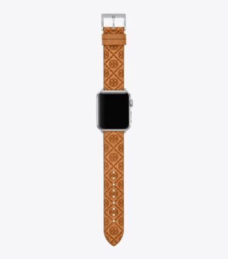 Cinturino con monogramma T Monogram per Apple Watch®