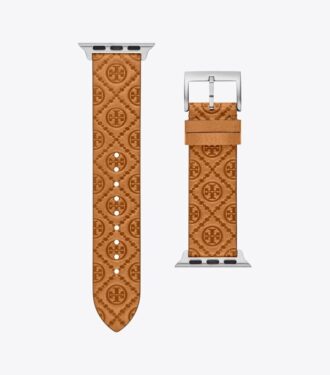 Cinturino con monogramma T Monogram per Apple Watch®