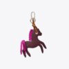 Ciondolo per borsa in pelle a forma di cavallo Ciondolo per borsa in pelle a forma di cavallo
