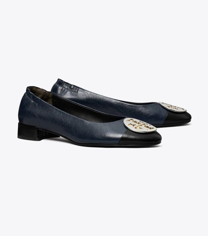 Claire Cap-Toe Heel, Wide