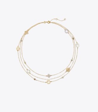 Collana a più fili Forget Me Not