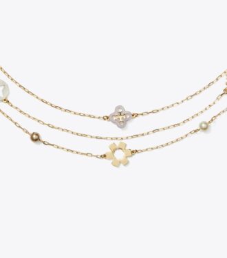 Collana a più fili Forget Me Not
