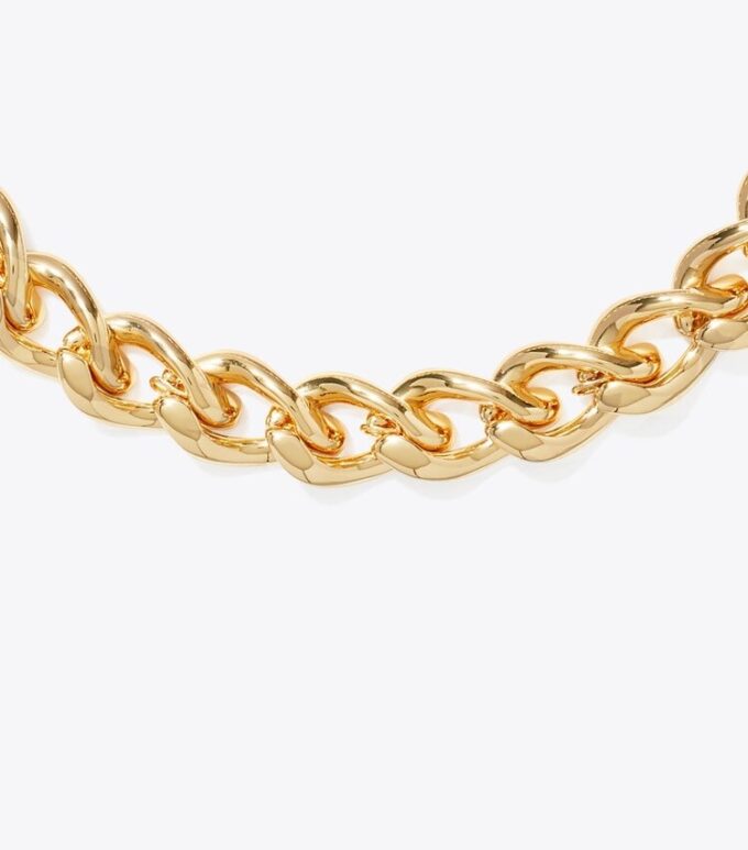 Collana con catena a forcella Collana con catena a forcella