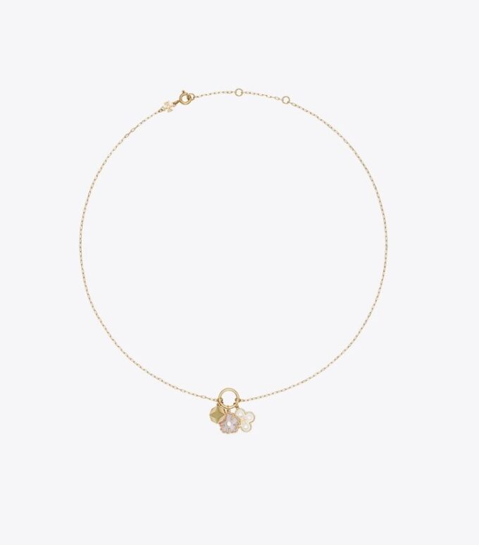 Collana con ciondolo a forma di fiore “Forget Me Not”
