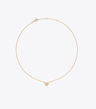 Collana con pendente a forma di cuore Forget Me Not