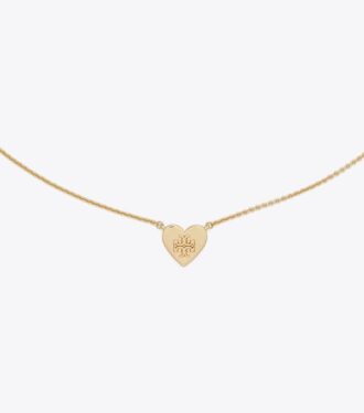 Collana con pendente a forma di cuore Forget Me Not