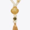 Collana con pendente a nappina in conchiglia