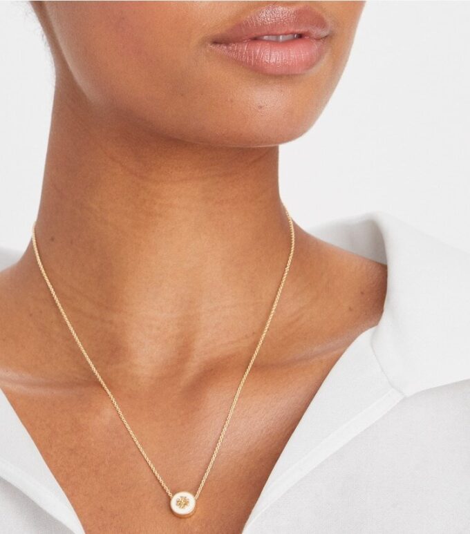 Collana con pendente Icon Enamel