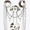 Collana con perline e resina Collana con perline e resina