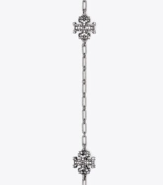 Collana delicata con catena Roxanne Pavé
