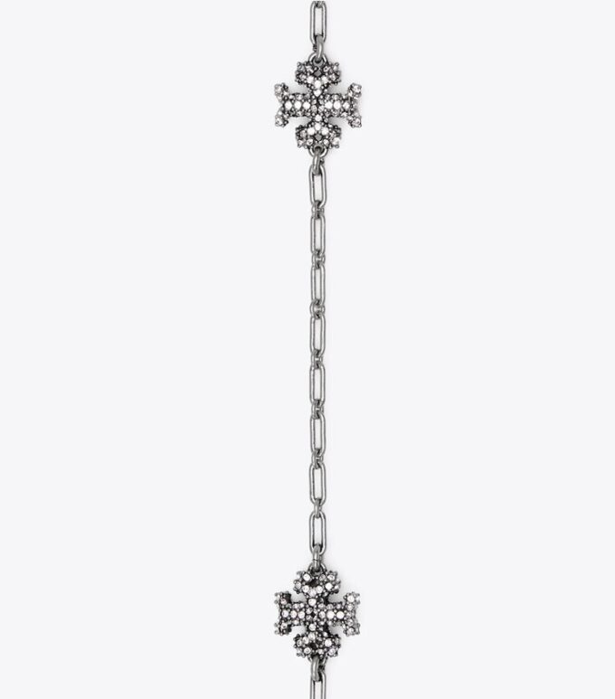 Collana delicata con catena Roxanne Pavé