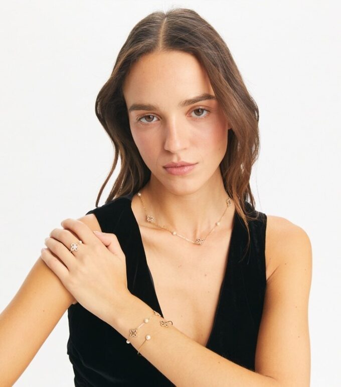 Bracciale con perle Forget Me Not Bracciale con perle Forget Me Not