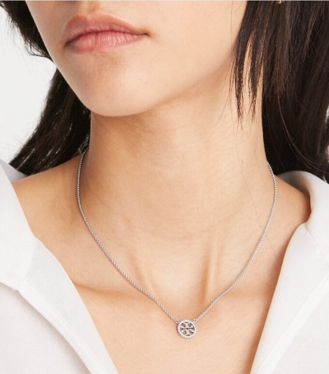 Collana Icon Pavé Pendant
