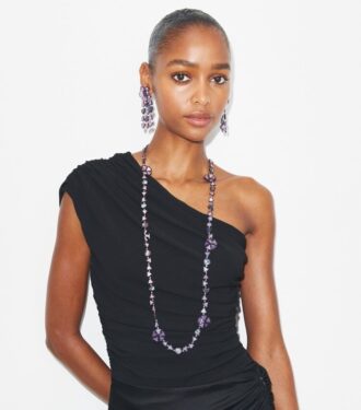 Collana lunga in resina Curiosity