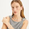 Bracciale Moondance con perle e pavé Bracciale Moondance con perle e pavé
