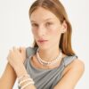 Bracciale Moondance con perle e pavé Bracciale Moondance con perle e pavé