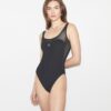 Costume da bagno a canotta in rete