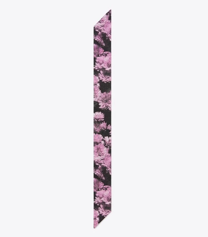 Cravatta a nastro Pixel Flower