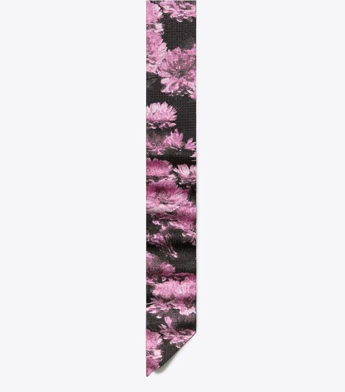 Cravatta a nastro Pixel Flower