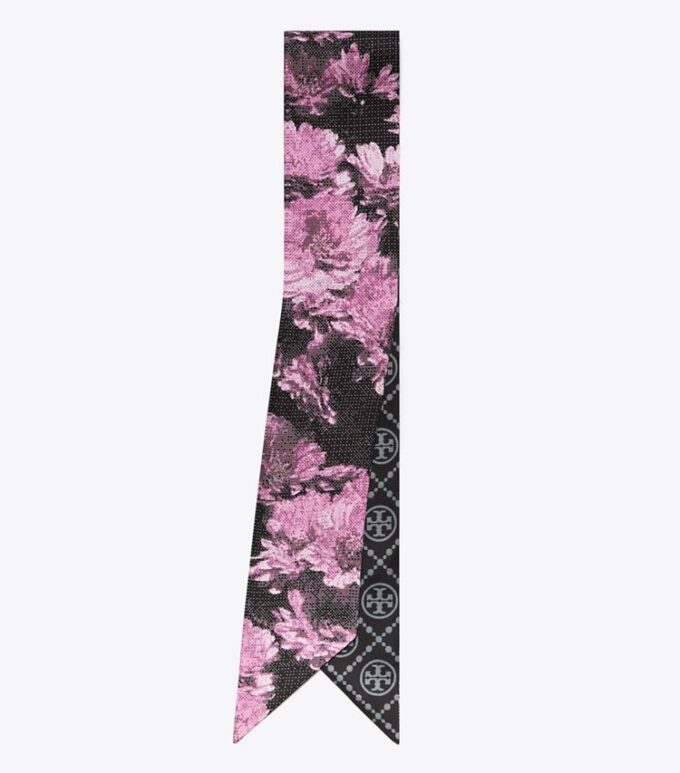 Cravatta a nastro Pixel Flower