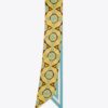 Cravatta in seta double-face con monogramma mosaico