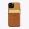 Custodia per telefono con tasca per carte T Monogram Custodia per telefono con tasca per carte T Monogram