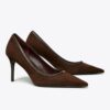 Décolleté con doppia fibbia Double T