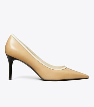 Décolleté con doppia fibbia Double T