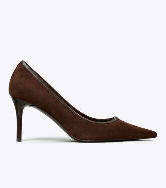 Décolleté con doppia fibbia Double T