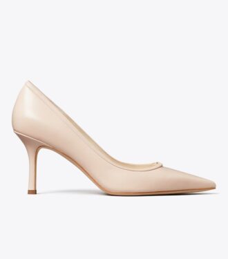Décolleté con doppia fibbia Double T