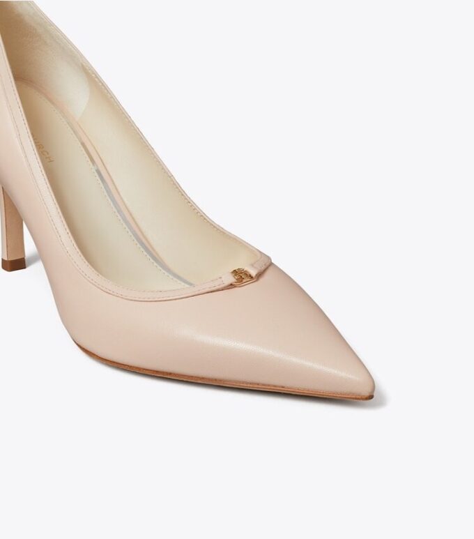 Décolleté con doppia fibbia Double T