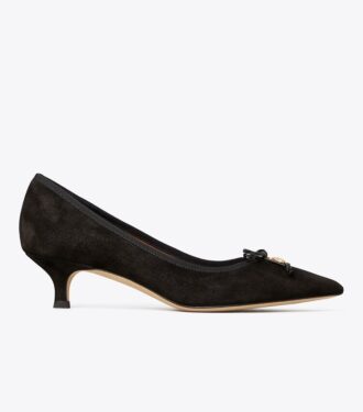 Décolleté in pelle scamosciata Tory Charm