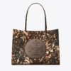 Ella in nylon stampato Borsa tote piccola Ella in nylon stampato Borsa tote piccola