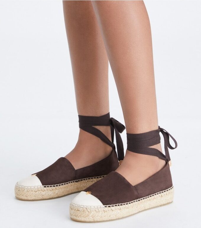 Espadrillas con punta rinforzata