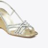 Espadrillas con zeppa e cinturini multipli Espadrillas con zeppa e cinturini multipli