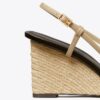 Espadrillas con zeppa e cinturini multipli Espadrillas con zeppa e cinturini multipli