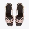 Espadrillas con zeppa e cinturini multipli Espadrillas con zeppa e cinturini multipli