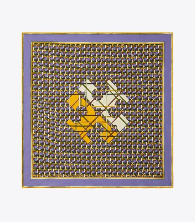 Fazzoletto da collo in jersey con logo Basket-Weave Fazzoletto da collo in jersey con logo Basket-Weave